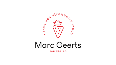 Logo Aardbeien Marc Geerts