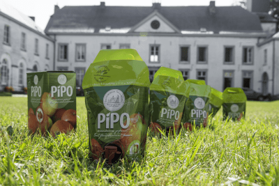Verpakking van Pipo Appelsappen 